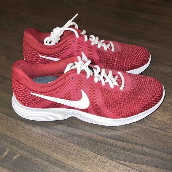 NIKE Revolution 4 Womens 9.5 EUC Burgundy NIKE Womens size - Picture 5 of 9
